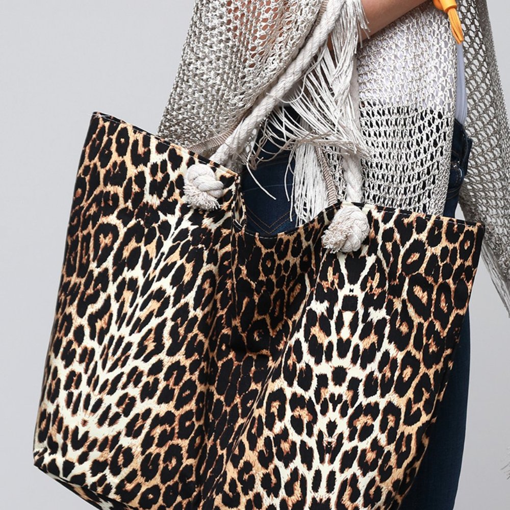 Tote - Leopard Print